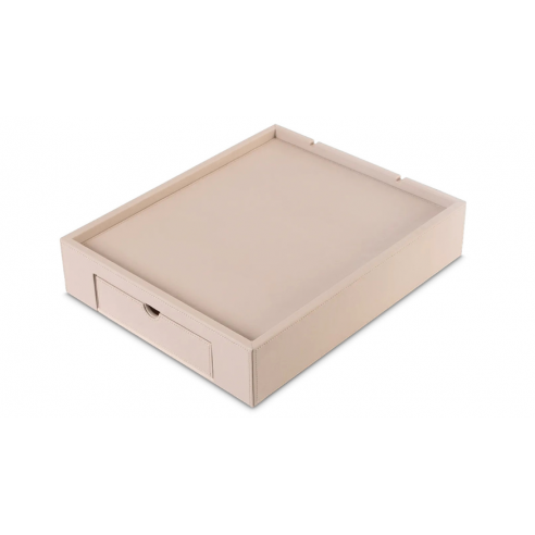 STROMBOLI NATUAL WELCOME TRAY WITH DRAWER